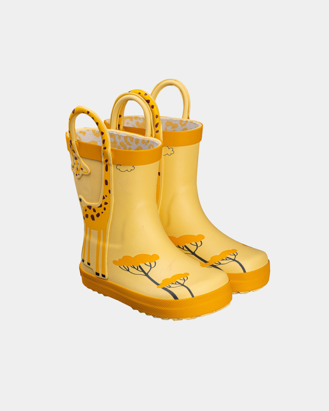 Galochas Barefoot da Chetto - Girafa Amarelo