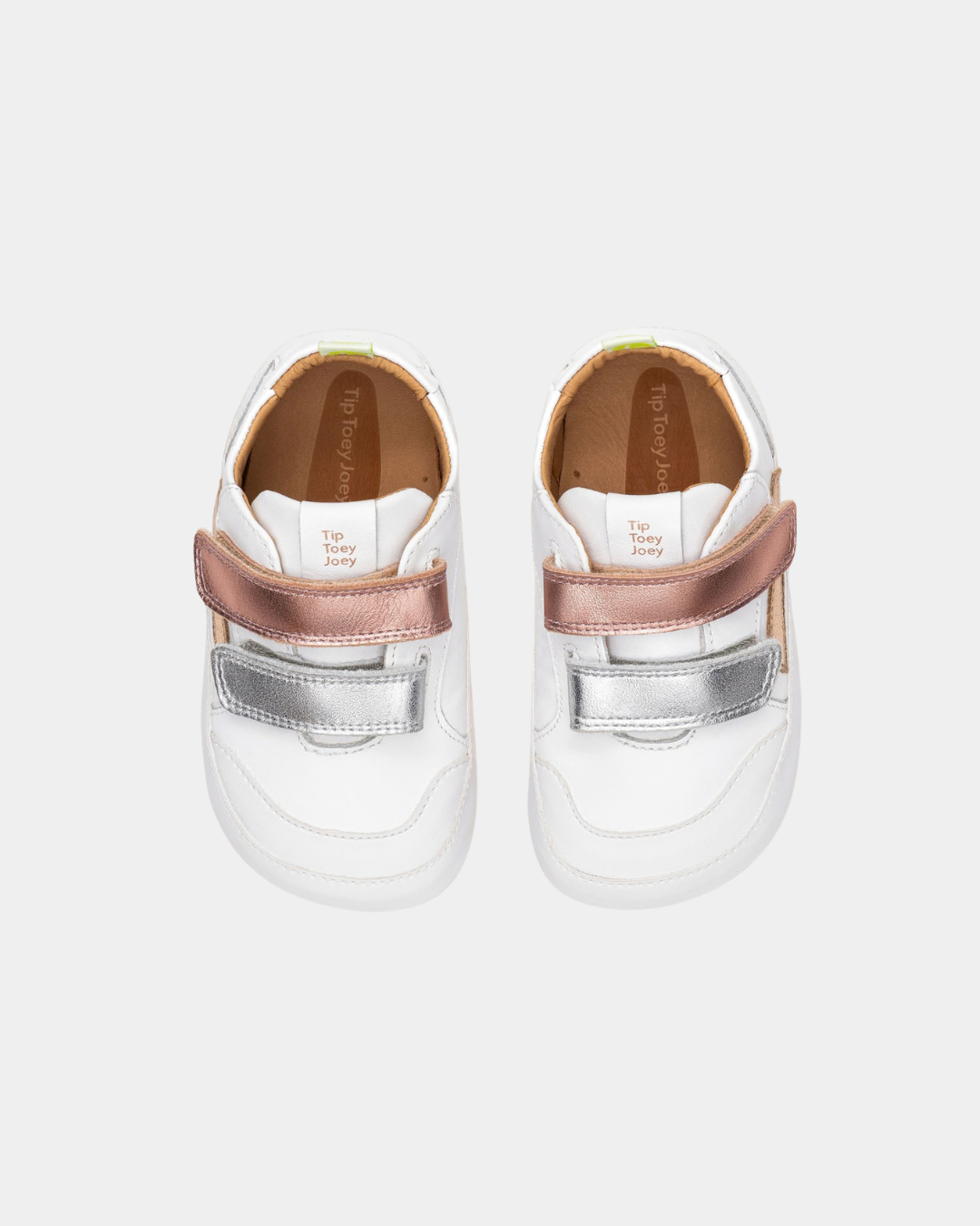 Sapatilhas Barefoot Tip Toey Joey Landy - White/Rose Gold