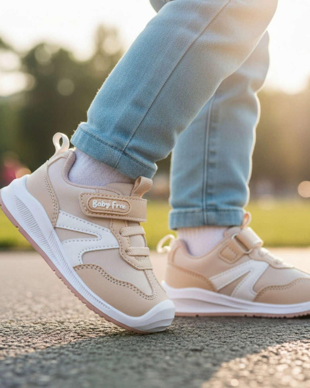 Sapatilhas Barefoot Chetto Repelentes à Água - Beige