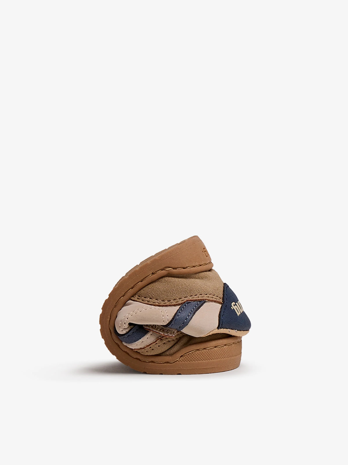 Sapatilhas Barefoot MTNG Free Baby - Bege/Azul