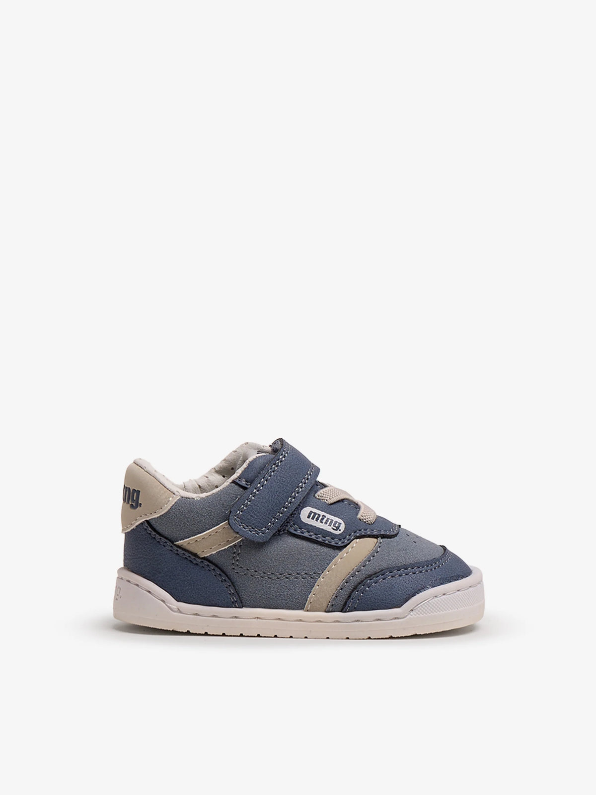 Sapatilhas Barefoot MTNG Free Baby - Azul/Gris