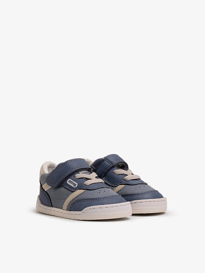 Sapatilhas Barefoot MTNG Free Baby - Azul/Gris