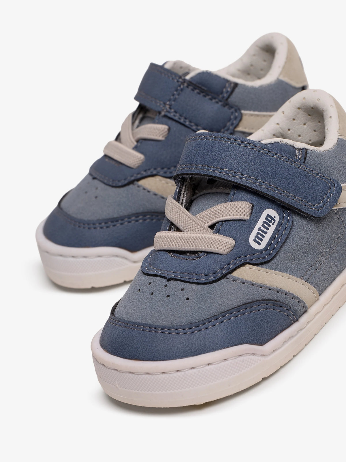 Sapatilhas Barefoot MTNG Free Baby - Azul/Gris