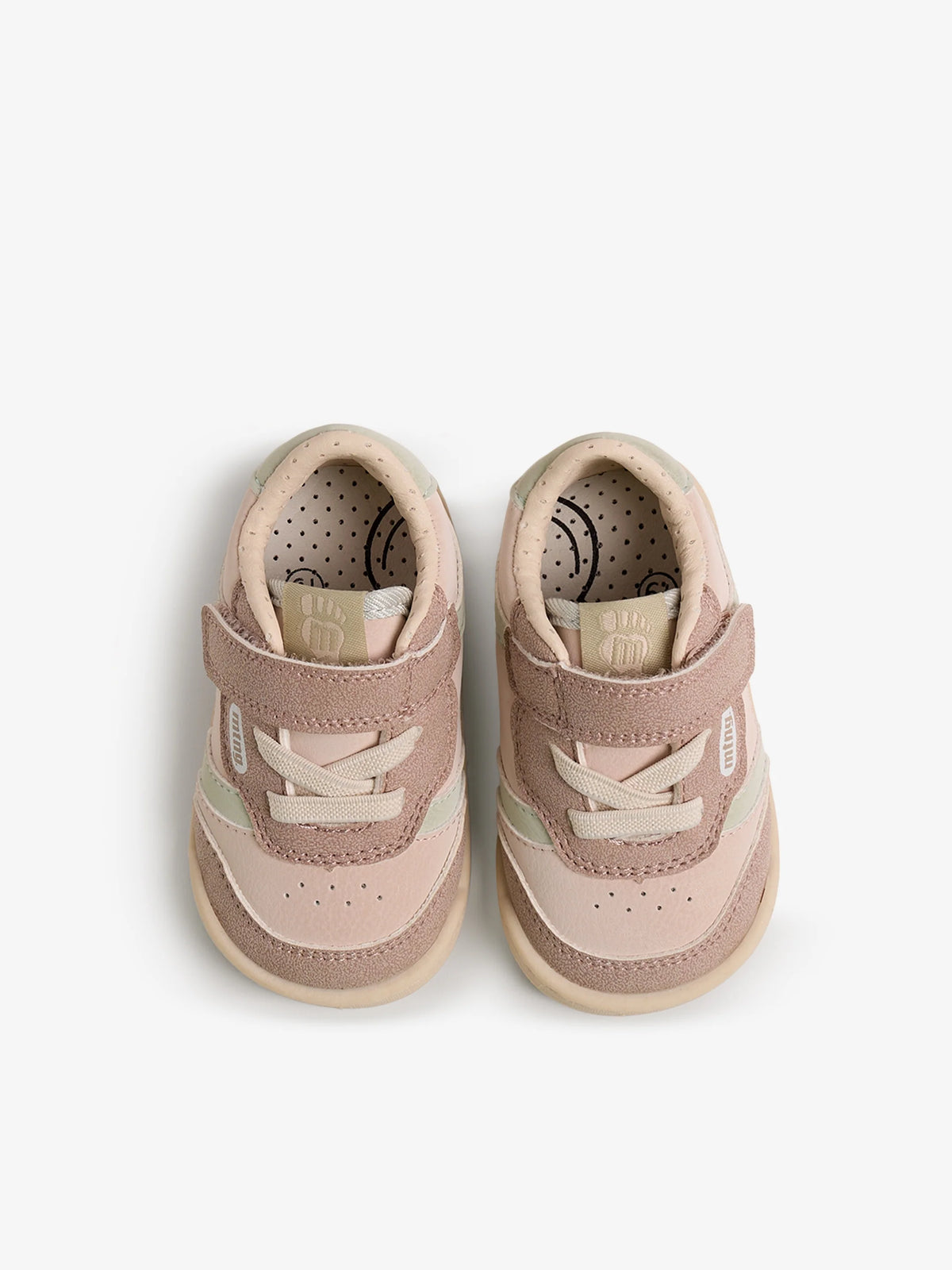 Sapatilhas Barefoot MTNG Free Baby - Nude/Aguamarina