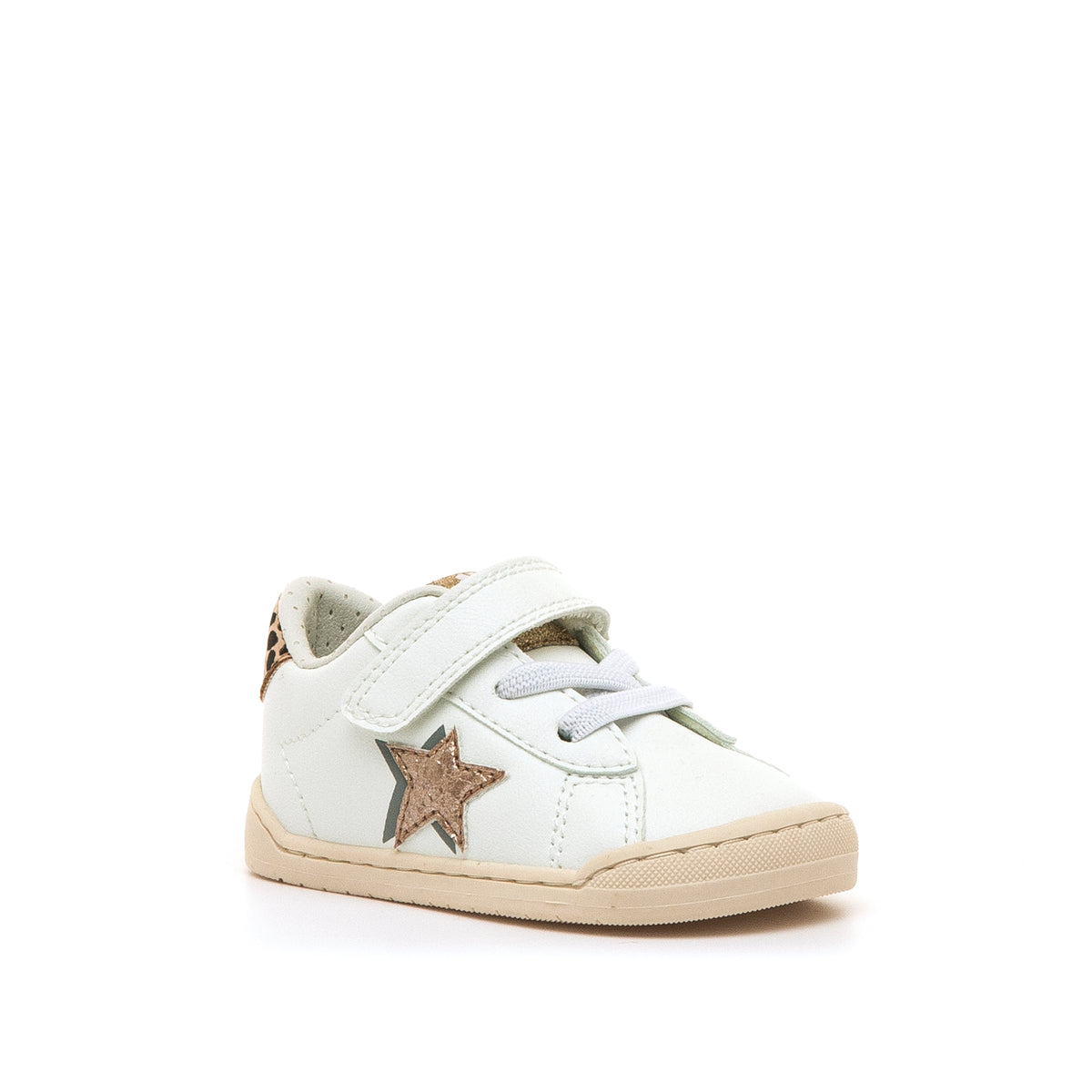 Sapatilhas Barefoot MTNG Free Baby - Star Branco