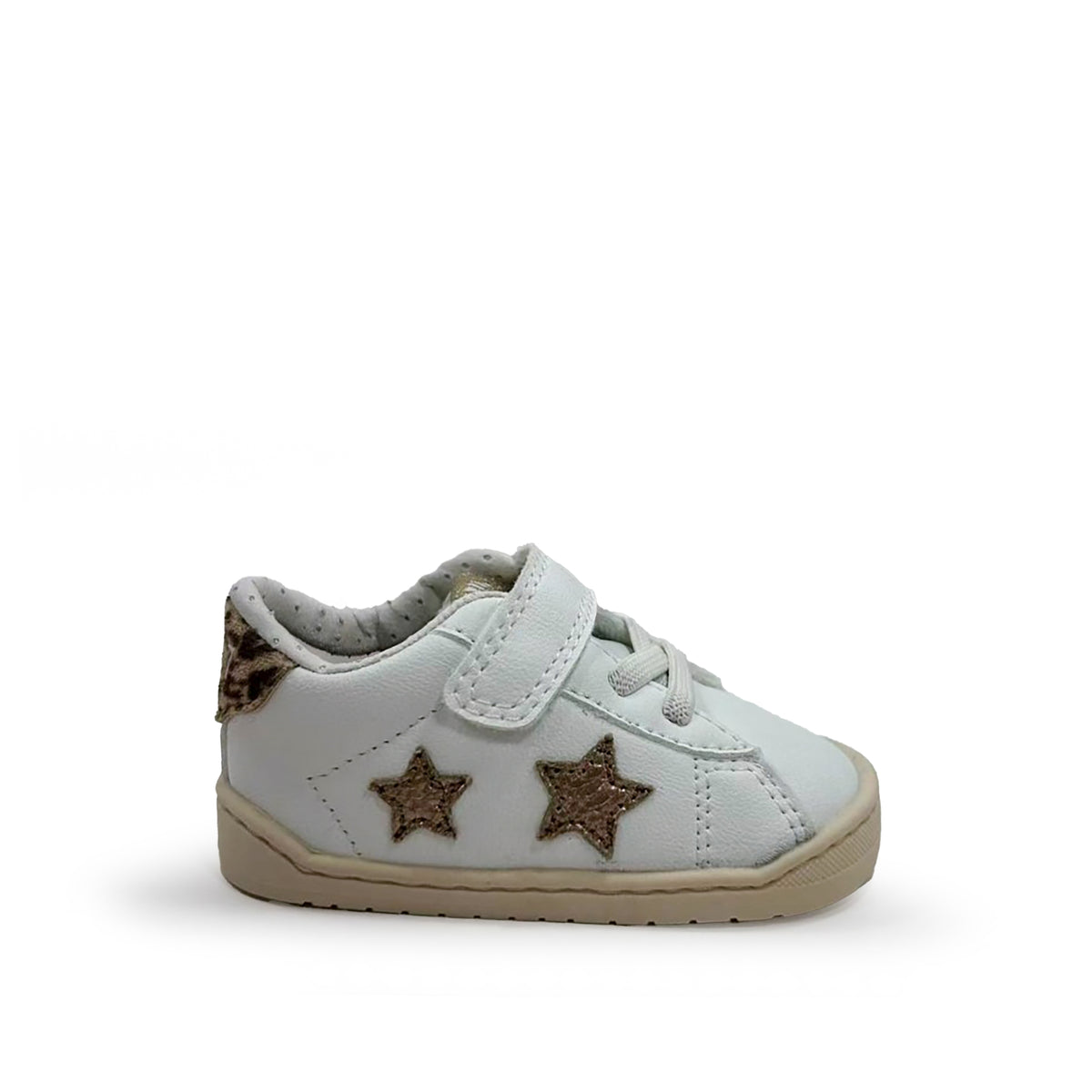 Sapatilhas Barefoot MTNG Free Baby - Star Branco
