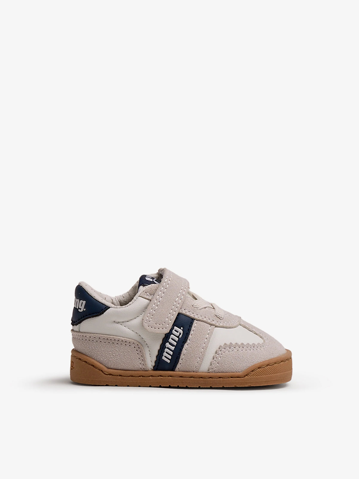Sapatilhas Barefoot MTNG Free Baby - Azul/Branco