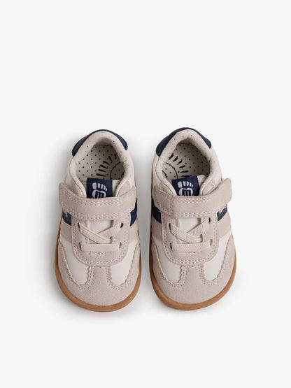 Sapatilhas Barefoot MTNG Free Baby - Azul/Branco