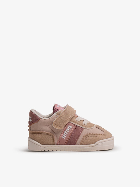 Sapatilhas Barefoot MTNG Free Baby - Nude/Rosa