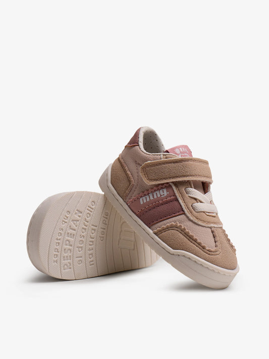 Sapatilhas Barefoot MTNG Free Baby - Nude/Rosa