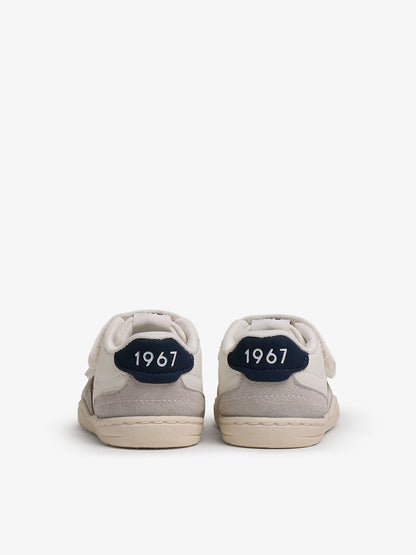 Sapatilhas Barefoot MTNG Free Baby – Branco/Gris