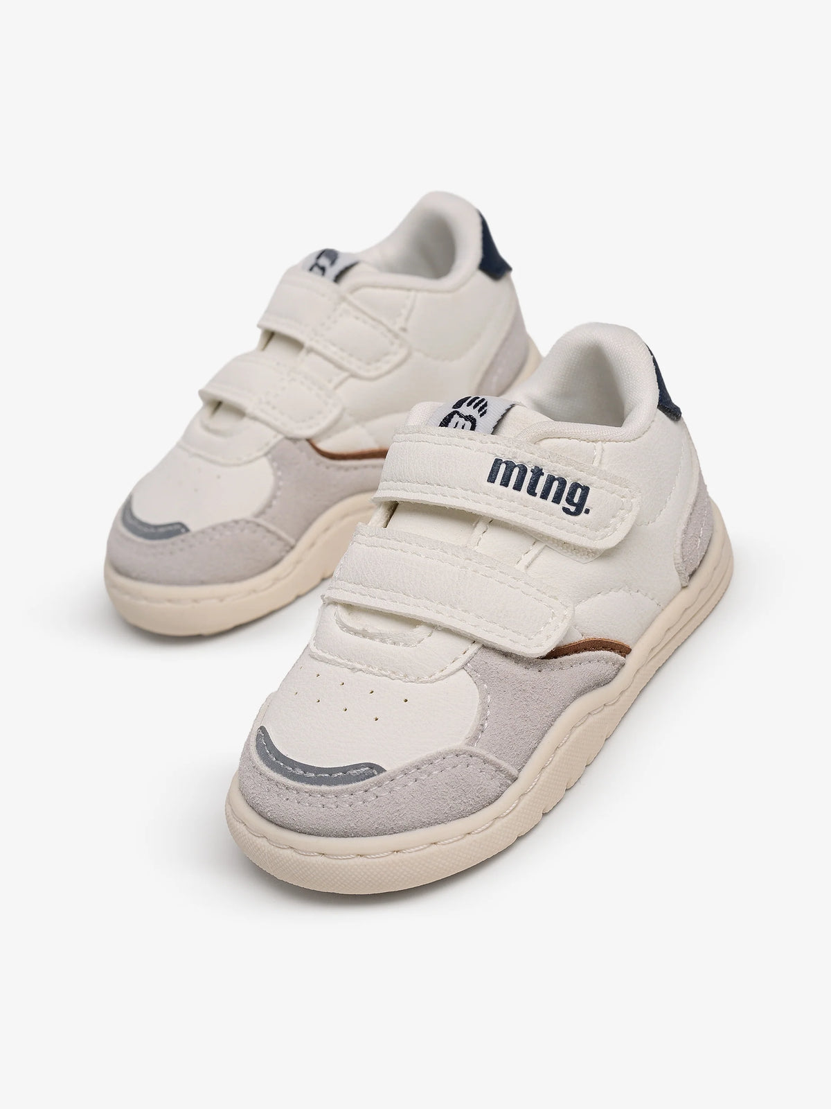 Sapatilhas Barefoot MTNG Free Baby – Branco/Gris