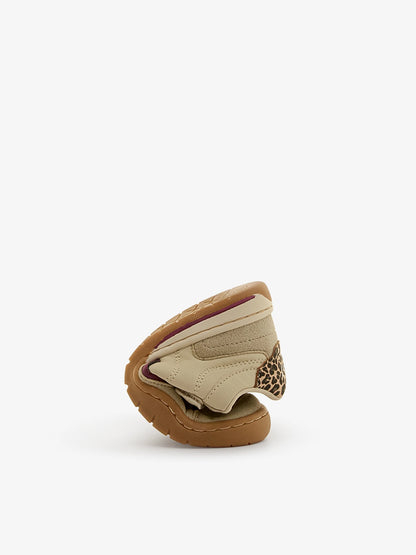 Sapatilhas Barefoot MTNG Free – Bege/Leopardo