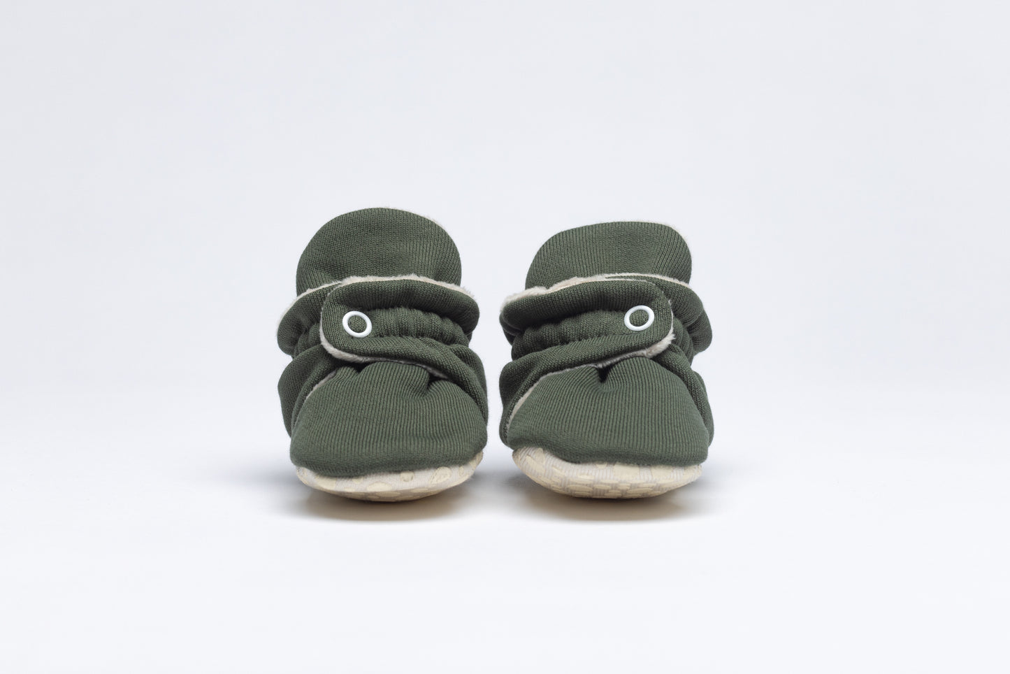 Baby Booties Fluffy (VERDE)