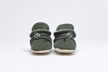 Baby Booties Fluffy (VERDE)