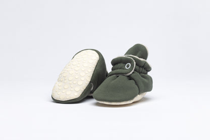 Baby Booties Fluffy (VERDE)