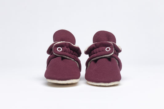 Baby Booties Fluffy (BORDÔ)