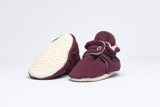 Baby Booties Fluffy (BORDÔ)