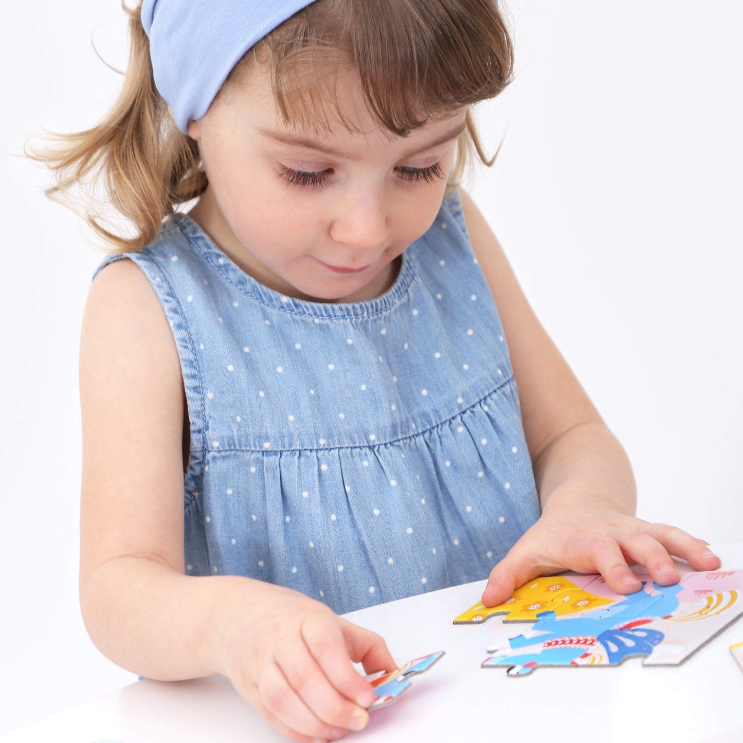 On‑the‑Go Puzzles – Póneis + 3 anos (Banana Panda)