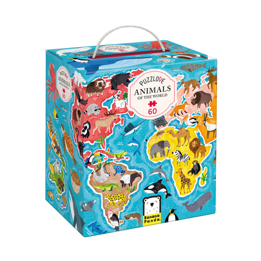 Puzzle Animais + 4 anos (Banana Panda)