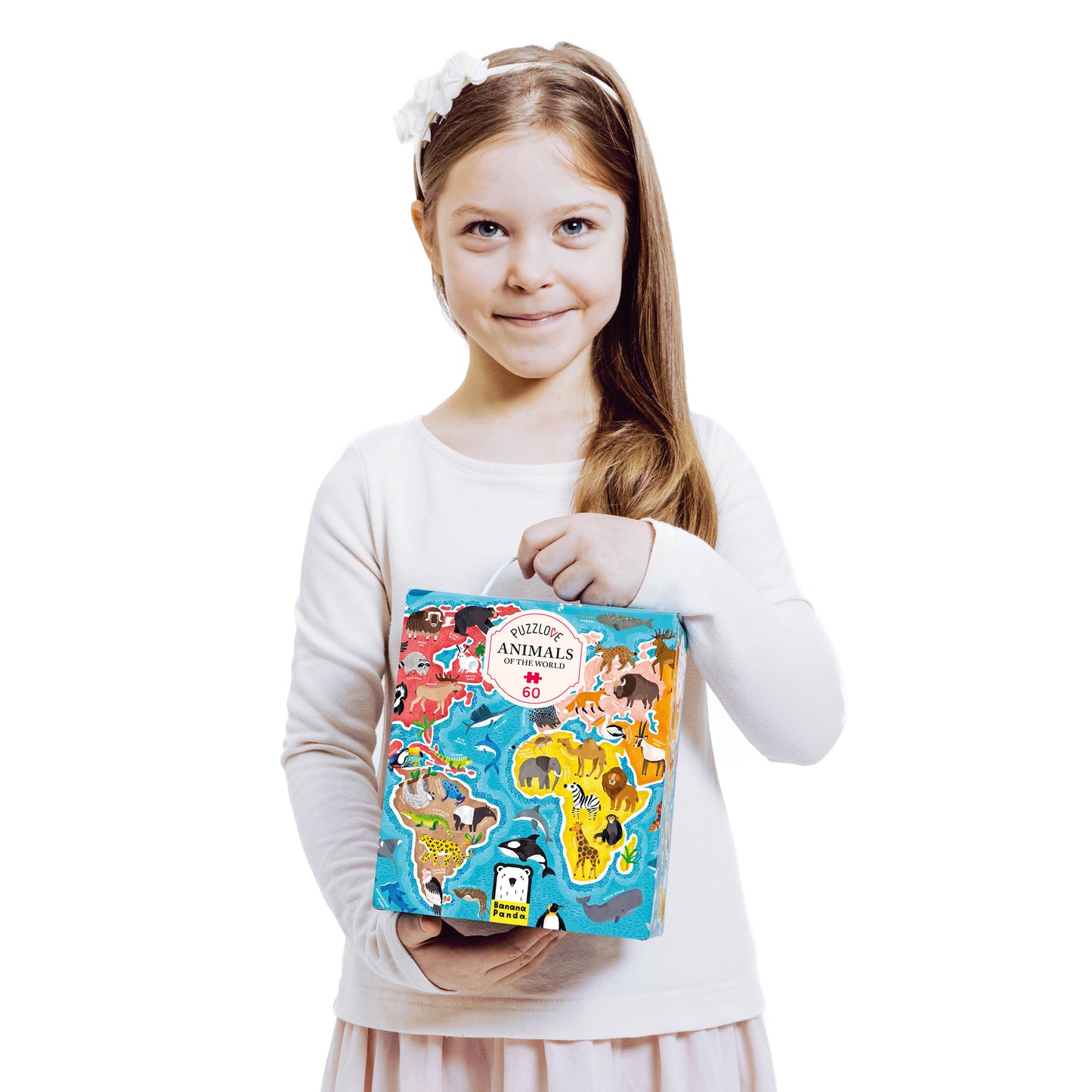 Puzzle Animais + 4 anos (Banana Panda)