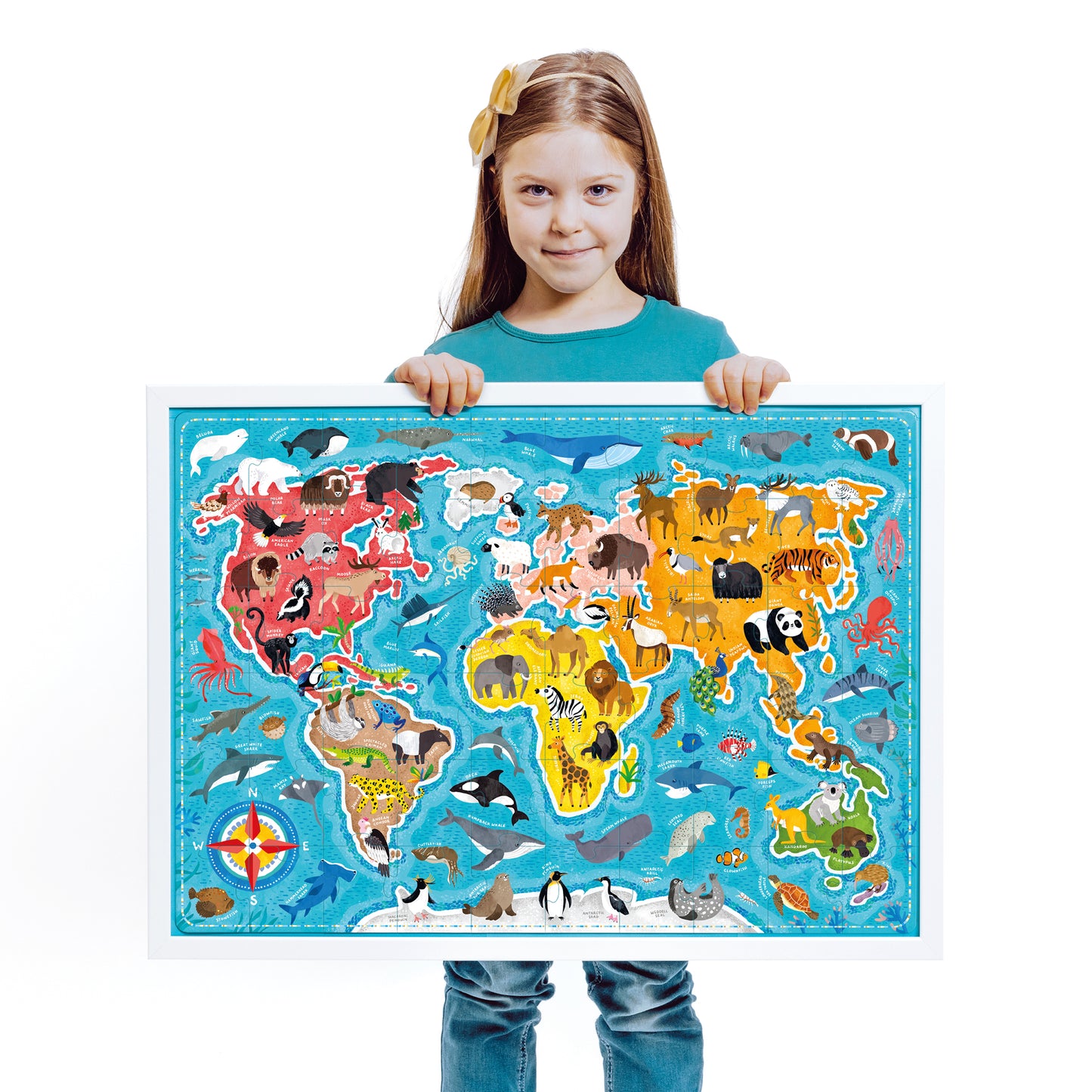 Puzzle Animais + 4 anos (Banana Panda)