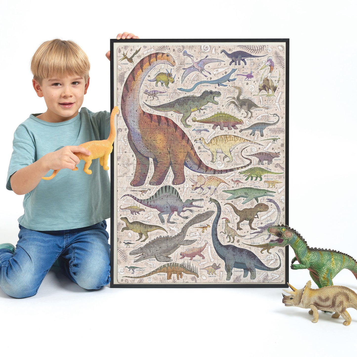 Puzzle Dinossauros + 7 anos (Banana Panda)
