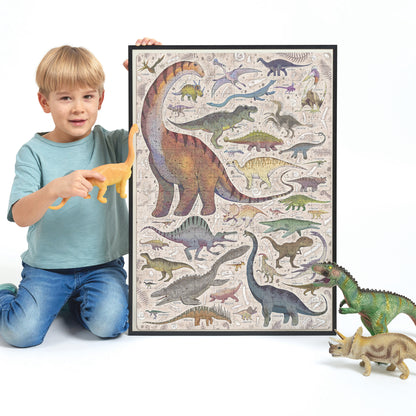 Puzzle Dinossauros + 7 anos (Banana Panda)