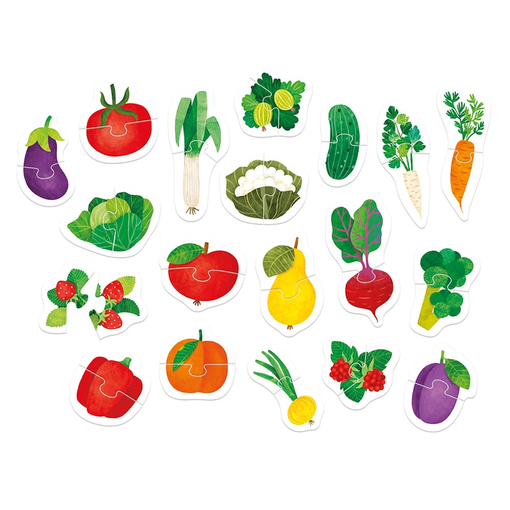 First Puzzles Frutas & Legumes + 18 meses (Banana Panda)