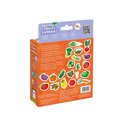 First Puzzles Frutas & Legumes + 18 meses (Banana Panda)