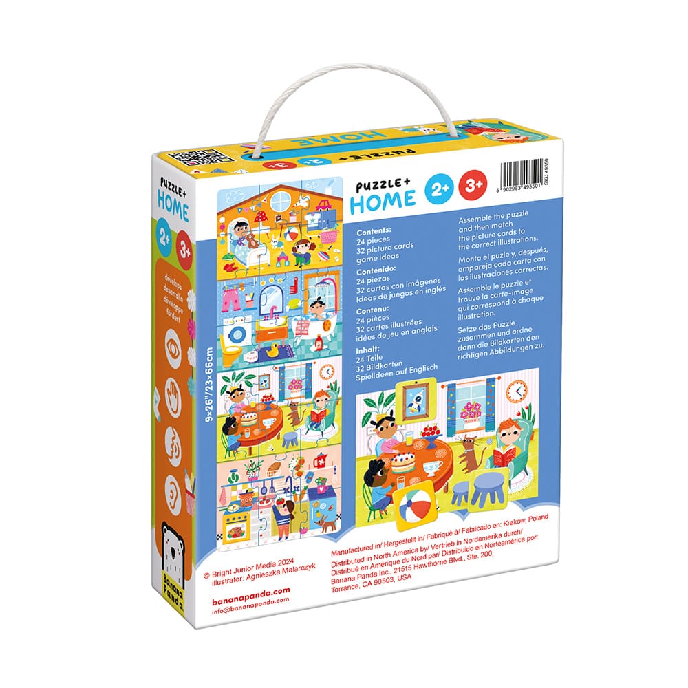 Puzzle Casa + 3 anos (Banana Panda)