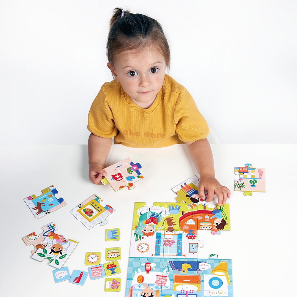 Puzzle Casa + 3 anos (Banana Panda)