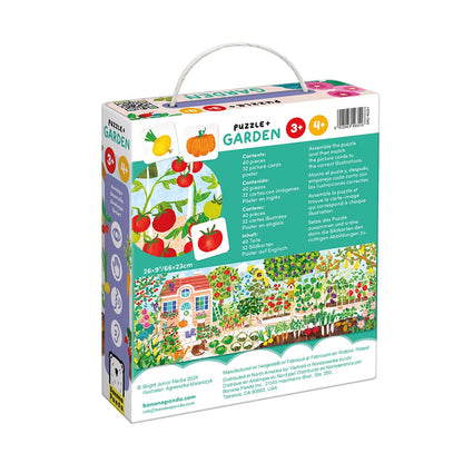 Puzzle Garden + 3 anos (Banana Panda)