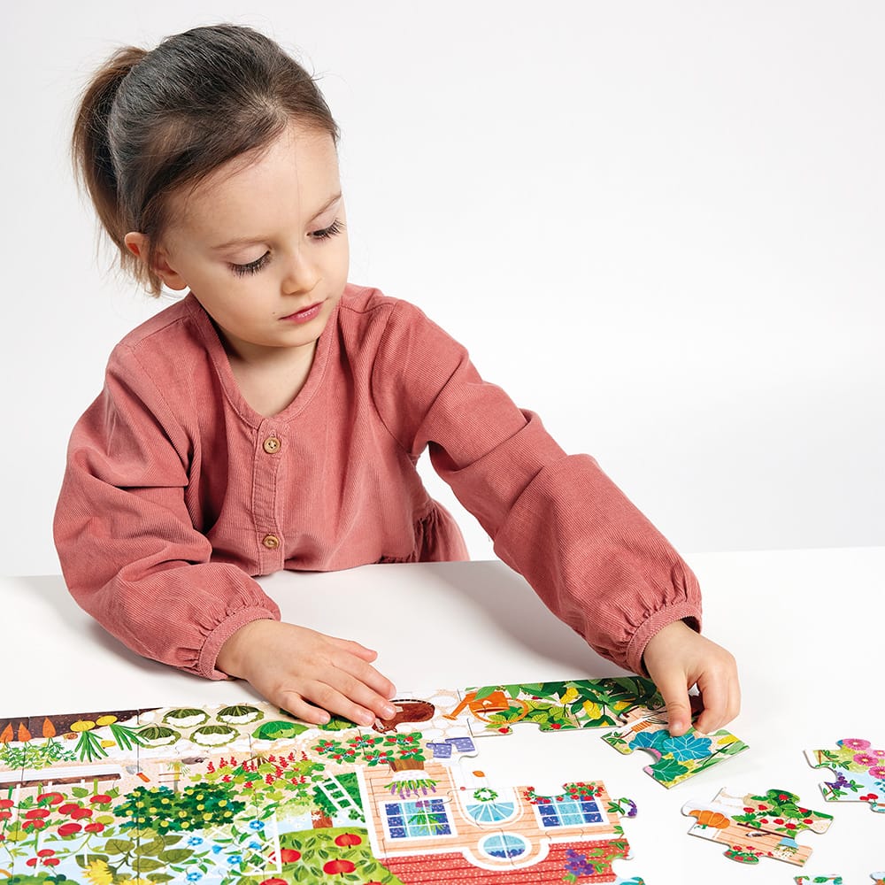 Puzzle Garden + 3 anos (Banana Panda)