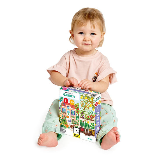 Puzzle Garden + 3 anos (Banana Panda)