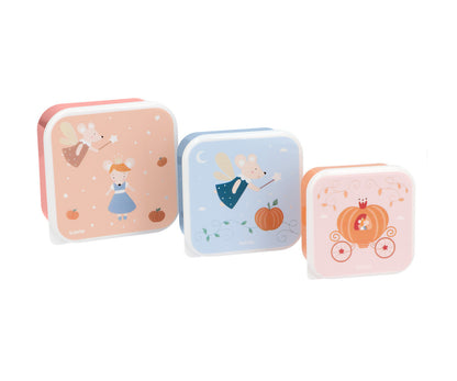 Conjunto de 3 Lancheiras Mouse Fairies – Tutete