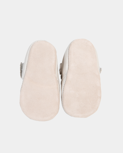 Sapatinhos Barefoot Bunny Girafinha - Creme