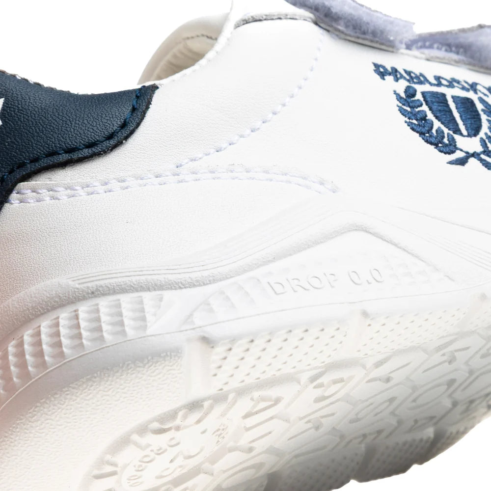 Sapatilhas Barefoot Pablosky Saturn – Branco/Azul