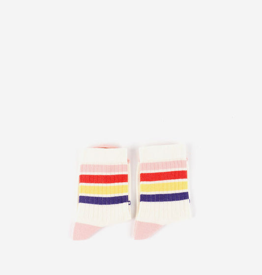 Meias Barefoot de Algodão para Criança - Rosa