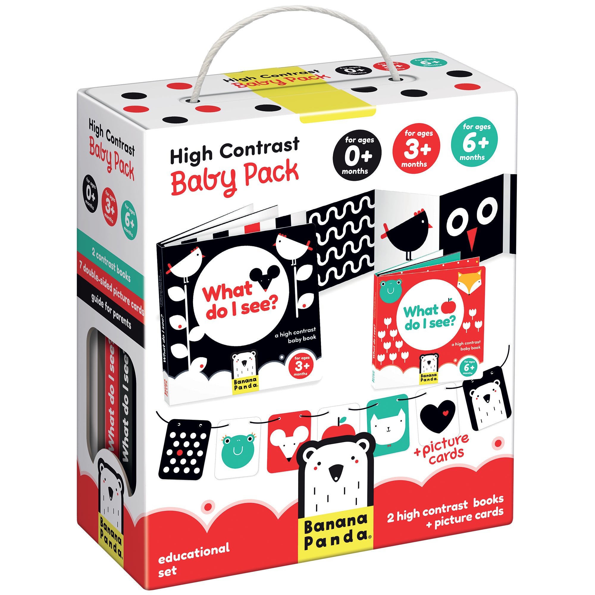 High Contrast Baby Pack 0 a 6 meses (Banana Panda)