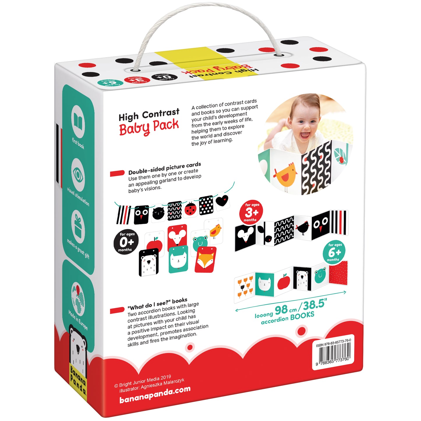 High Contrast Baby Pack 0 a 6 meses (Banana Panda)