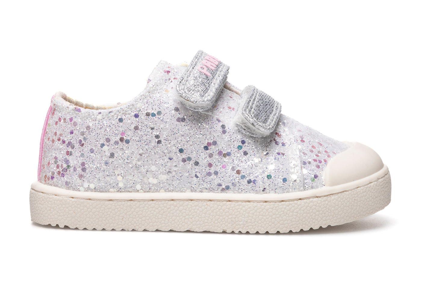Sapatilhas Pablosky Lona Glitter - Prateado