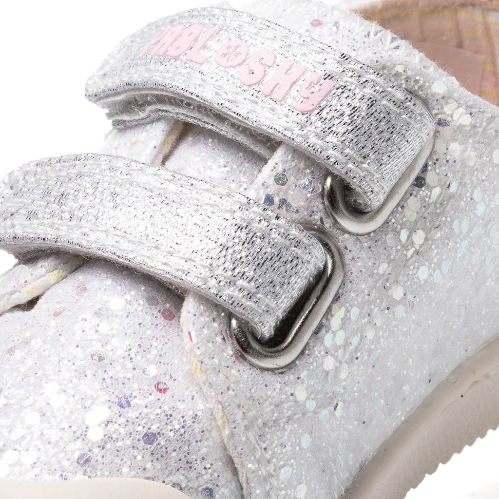 Sapatilhas Lona Glitter - Prateado