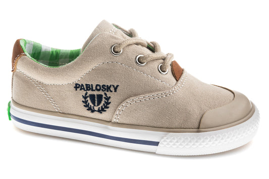 Sapatilhas Pablosky Lona - Beige