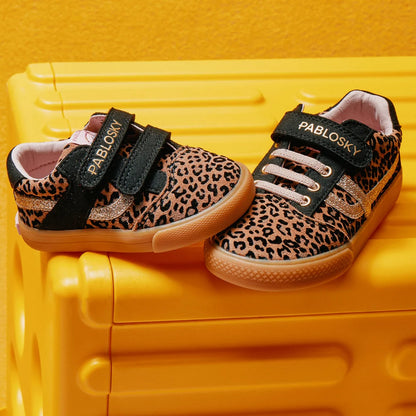 Sapatilhas Barefoot Pablosky City – Leopardo
