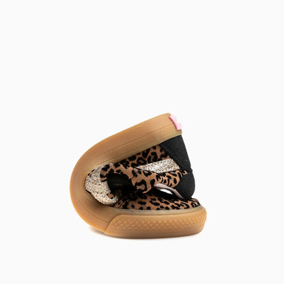 Sapatilhas Júnior Barefoot Pablosky City – Leopardo