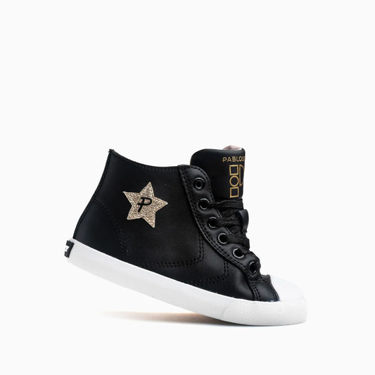 Sapatilhas Barefoot Pablosky City – Preto Star