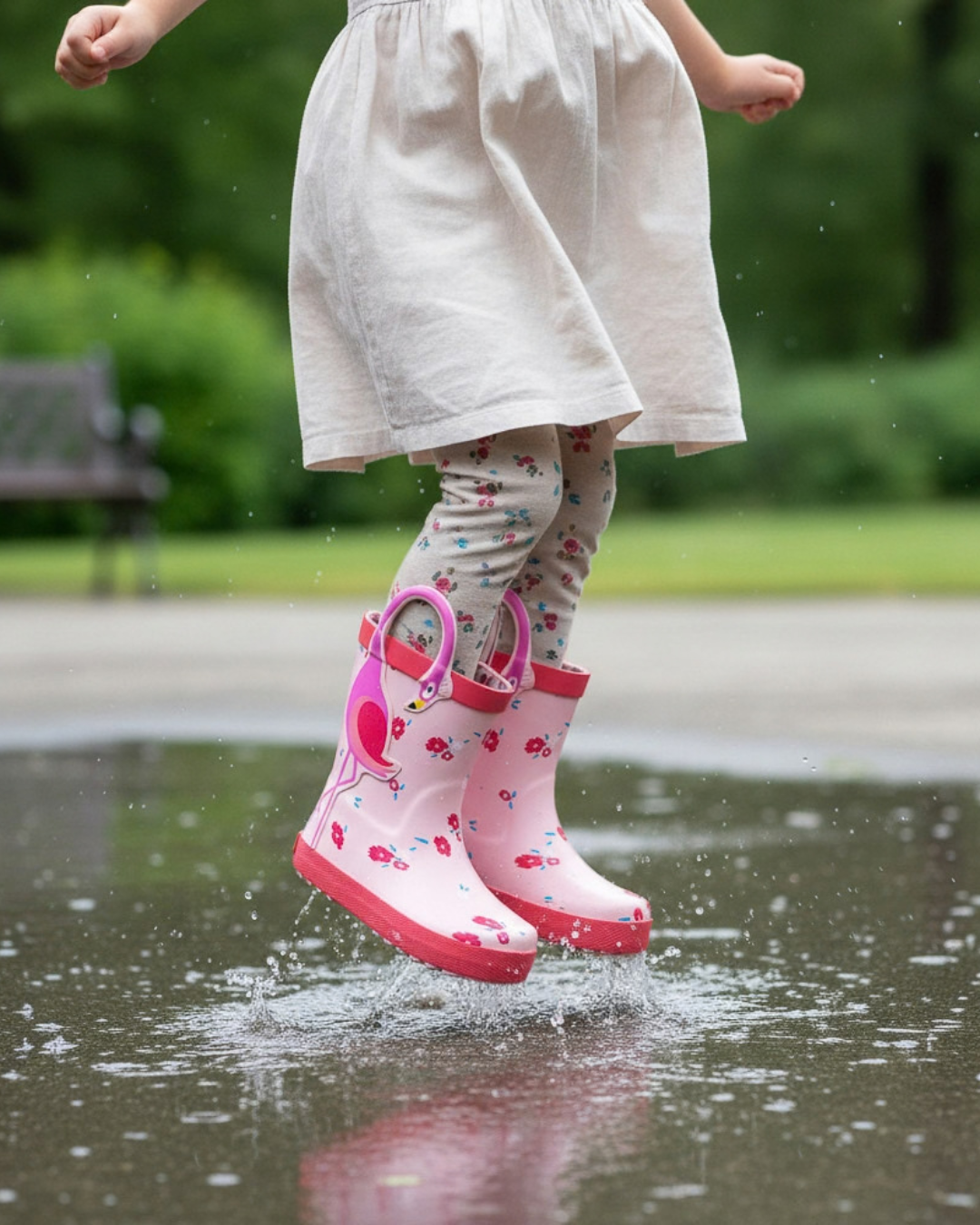 Galochas Barefoot da Chetto - Flamingo Rosa