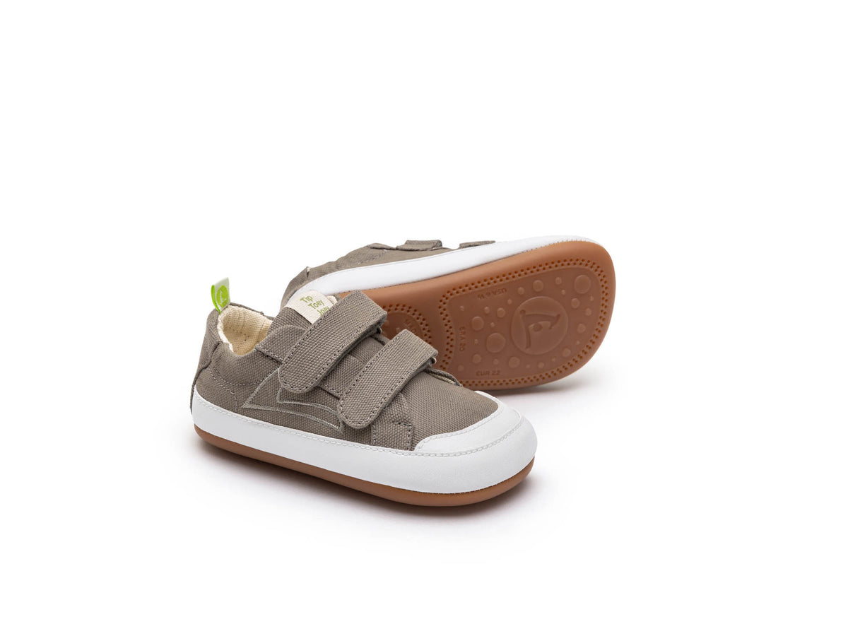 EM BREVE: Sapatilhas Barefoot Tip Toey Joey Bossy Green - Lona Canyon