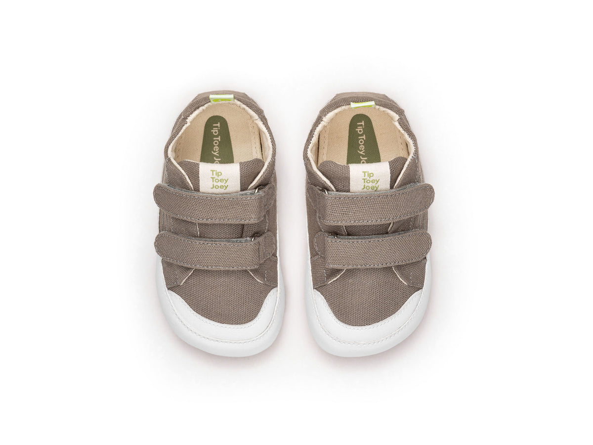 EM BREVE: Sapatilhas Barefoot Tip Toey Joey Bossy Green - Lona Canyon